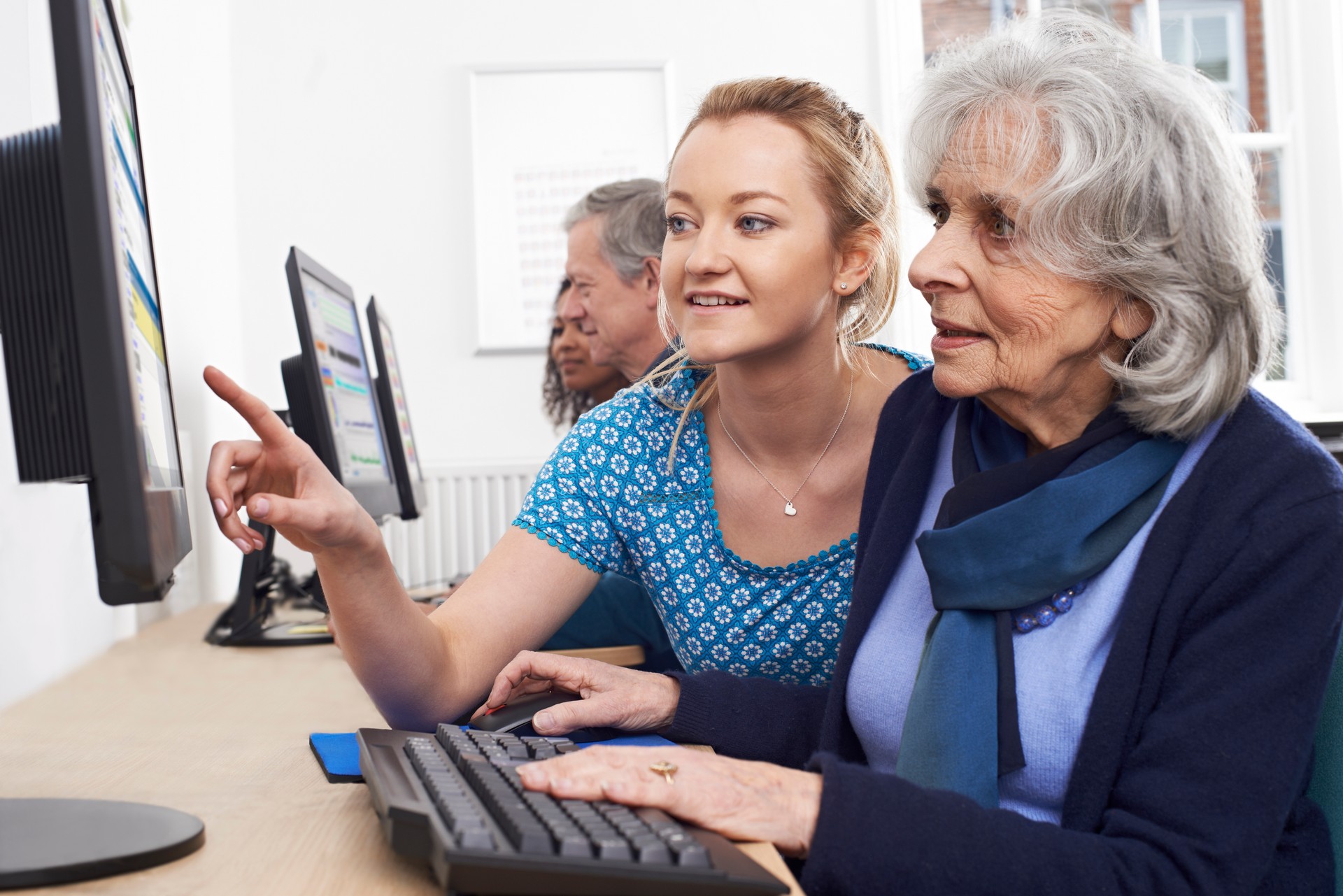 Assistance informatique personne agée